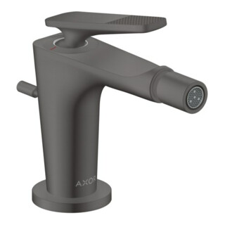 hansgrohe Mitigeur monocommande bidet Axor Citterio C cubic cut, b b vc, H 113 mm, tirette évacuation