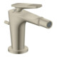 hansgrohe Mitigeur monocommande bidet Axor Citterio C cubic cut, b ni, H 113 mm, tirette évacuation-1