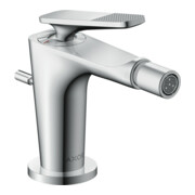 hansgrohe Mitigeur monocommande bidet Axor Citterio C cubic cut, c, H 113 mm, tirette vidage
