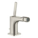 hansgrohe Mitigeur monocommande bidet Axor Citterio E A 114 mm, poignée à goupille, tirette, ED-1