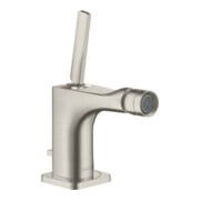 hansgrohe Mitigeur monocommande bidet Axor Citterio E A 114 mm, poignée à goupille, tirette, ED