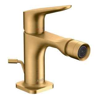 hansgrohe Mitigeur monocommande bidet Axor Citterio M bec 116 mm, avec tirette, brossé chrome