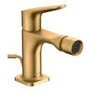 hansgrohe Mitigeur monocommande bidet Axor Citterio M bec 116 mm, avec tirette, brossé chrome