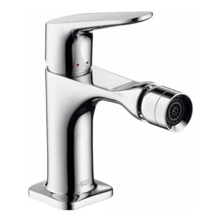hansgrohe Mitigeur monocommande bidet Axor Citterio M bec 116 mm, avec tirette, chrome