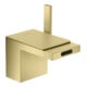 hansgrohe Mitigeur monocommande bidet Axor MyEdition A 121 mm, avec vidage poussoir, sans plaque, brossé bronze-5