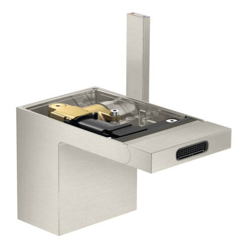 hansgrohe Mitigeur monocommande bidet Axor MyEdition A 121 mm, avec vidage poussoir, sans plaque, chromé