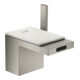 hansgrohe Mitigeur monocommande bidet Axor MyEdition A 121 mm, avec vidage poussoir, sans plaque, chromé-2