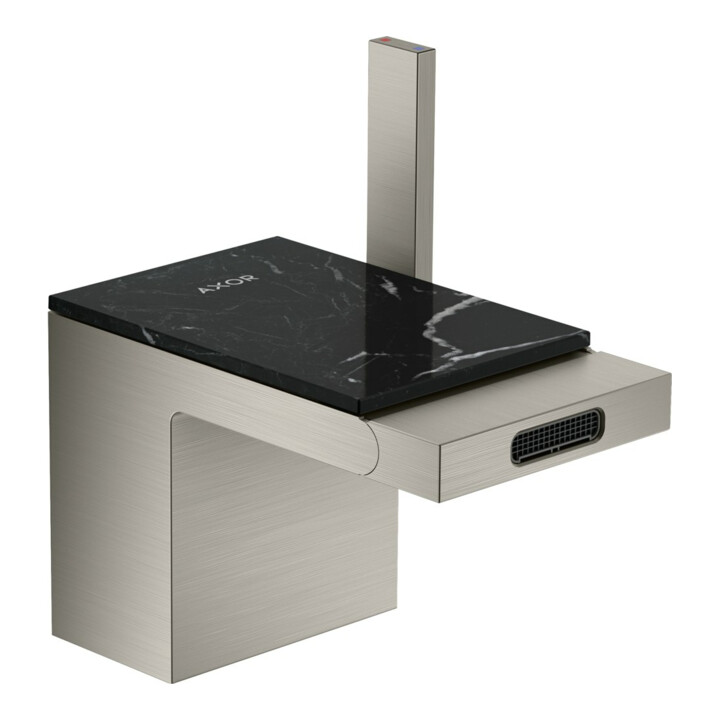 hansgrohe Mitigeur monocommande bidet Axor MyEdition A 121 mm, avec vidage poussoir, sans plaque, chromé