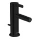 hansgrohe Mitigeur monocommande bidet Axor One, bec 113 mm, avec tirette, noir mat-1
