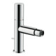 hansgrohe Mitigeur monocommande bidet Axor Uno A 124 mm, avec poignée, tirette, chromé mat-1
