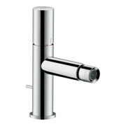 hansgrohe Mitigeur monocommande bidet Axor Uno A 124 mm, avec poignée, tirette, chromé mat
