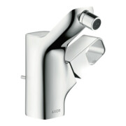 hansgrohe Mitigeur monocommande bidet Axor Urquiola Sortie 104 mm, avec tirette, brossé