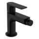 hansgrohe Mitigeur monocommande bidet Rebris E avec tirette métal, mat noir-1