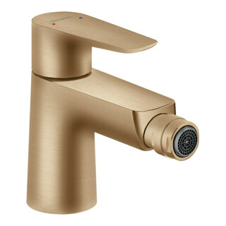 hansgrohe Mitigeur monocommande bidet Talis E avec tirette, bronze brossé