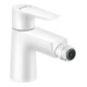 hansgrohe Mitigeur monocommande bidet Talis E avec vidage à tirette, blanc mat-1