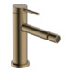 hansgrohe Mitigeur monocommande bidet Tecturis S avec vidage à tirette, bronze brossé-1
