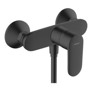 hansgrohe Mitigeur monocommande de douche Vernis Blend AP, 1 utilisateur, noir mat