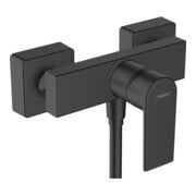 hansgrohe Mitigeur monocommande de douche Vernis Shape AP, 1 utilisateur, noir mat