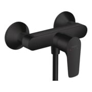 hansgrohe Mitigeur monocommande douche Talis E AP, 1 utilisateur, noir mat-1