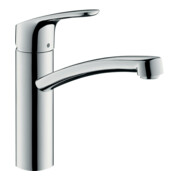 hansgrohe Mitigeur monocommande évier 160 Focus M41 ND, 1 jet, chrome-1