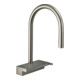 hansgrohe Mitigeur monocommande évier 170 Aquno Select M81 avec douchette, 3 jets, sBox, aspect inox-1