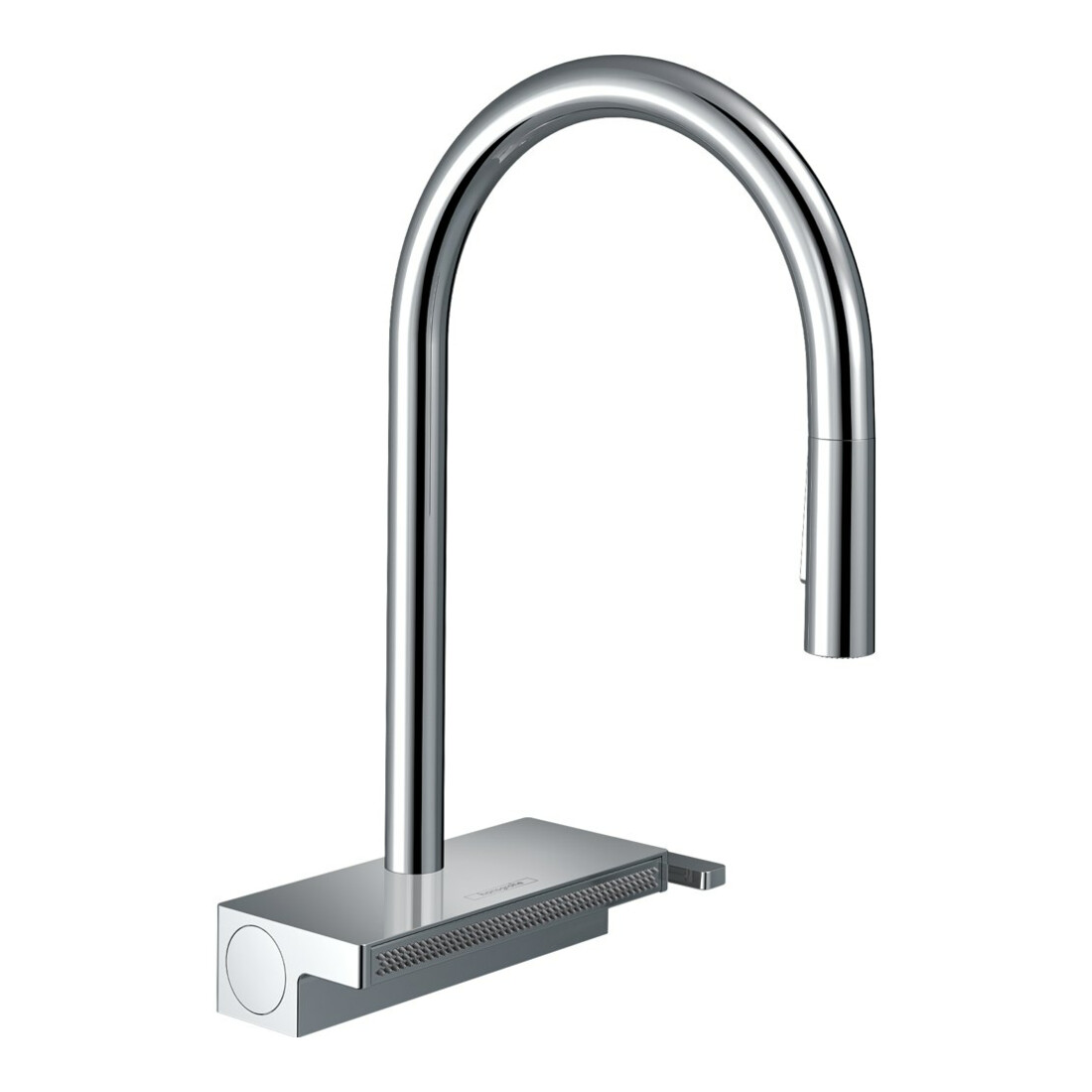 hansgrohe Mitigeur monocommande évier 170 Aquno Select M81 avec douchette extractible, 3 jets, sBox, chrome