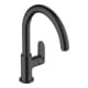 hansgrohe Mitigeur monocommande évier 210 Vernis Blend M35 1jet, noir mat-1