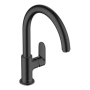 hansgrohe Mitigeur monocommande évier 210 Vernis Blend M35 1jet, noir mat