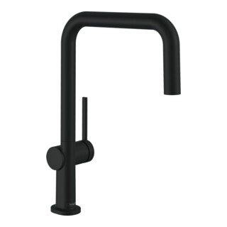 hansgrohe Mitigeur monocommande évier 220 Talis M54 EcoSmart 1jet, noir mat