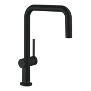 hansgrohe Mitigeur monocommande évier 220 Talis M54 EcoSmart 1jet, noir mat