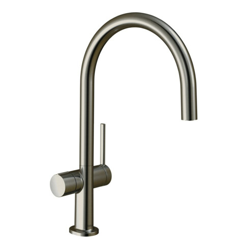 hansgrohe Mitigeur monocommande évier 220 Talis M54 GA-Ventil, 1jet, aspect acier inoxydable