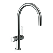 hansgrohe Mitigeur monocommande évier 220 Talis M54, vanne d'arrêt, 1 jet, chrome