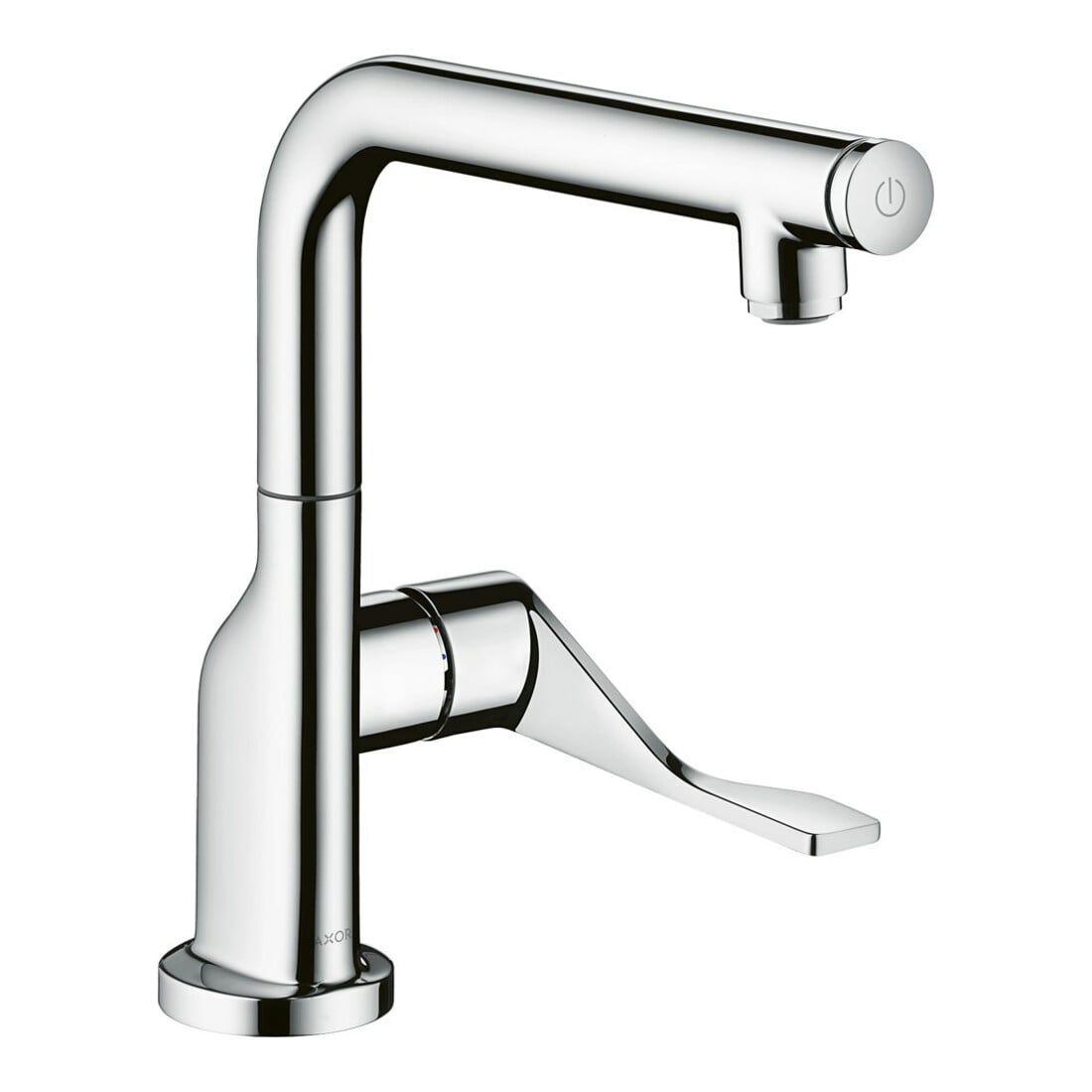 hansgrohe Mitigeur monocommande évier 230 Sel. Axor Citterio chrome noir brossé avec bec pivotant