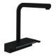 hansgrohe Mitigeur monocommande évier 250 Aquno Select M81 avec douchette extractible, 2 jets, sBox, noir mat-1