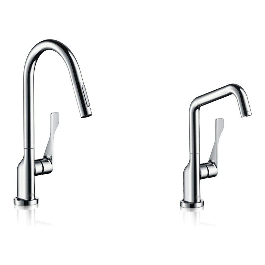 hansgrohe Mitigeur monocommande évier 260 Axor Citterio avec bec pivotant, chrome