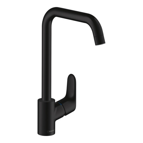 hansgrohe Mitigeur monocommande évier 260 Focus M41 1jet, noir mat