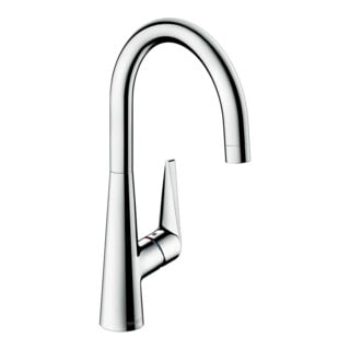 hansgrohe Mitigeur monocommande évier 260 Talis M51 1jet, aspect inox