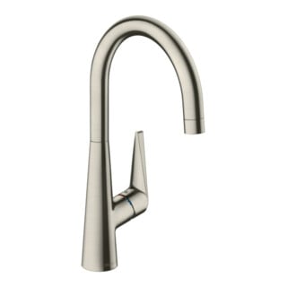 hansgrohe Mitigeur monocommande évier 260 Talis M51 EcoSmart 1jet, 4,5 l/min, aspect inox