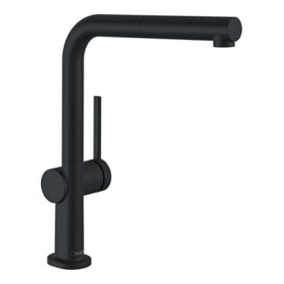 hansgrohe Mitigeur monocommande évier 270 Talis M54 ND, bec extractible, 1jet, noir mat
