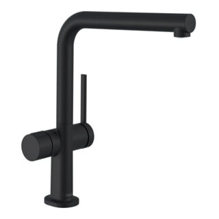 hansgrohe Mitigeur monocommande évier 270 Talis M54, vanne d'arrêt, 1jet, noir mat