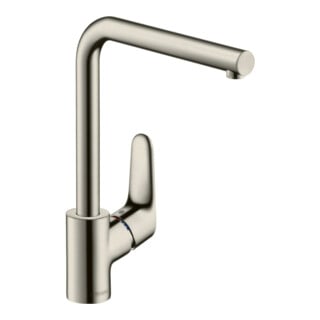 hansgrohe Mitigeur monocommande évier 280 Focus M41 EcoSmart 1jet, 4,7 l/min, aspect acier inoxydable