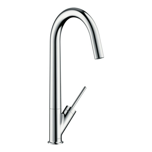 hansgrohe Mitigeur monocommande évier 300 Axor Starck avec bec pivotant, chrome