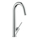 hansgrohe Mitigeur monocommande évier 300 EcoSm. Axor Starck avec bec pivotant, chrome-1