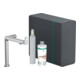 hansgrohe Mitigeur monocommande évier Aqittura M91 SodaSystem 240, 1 jet, kit de démarrage, chrome-1