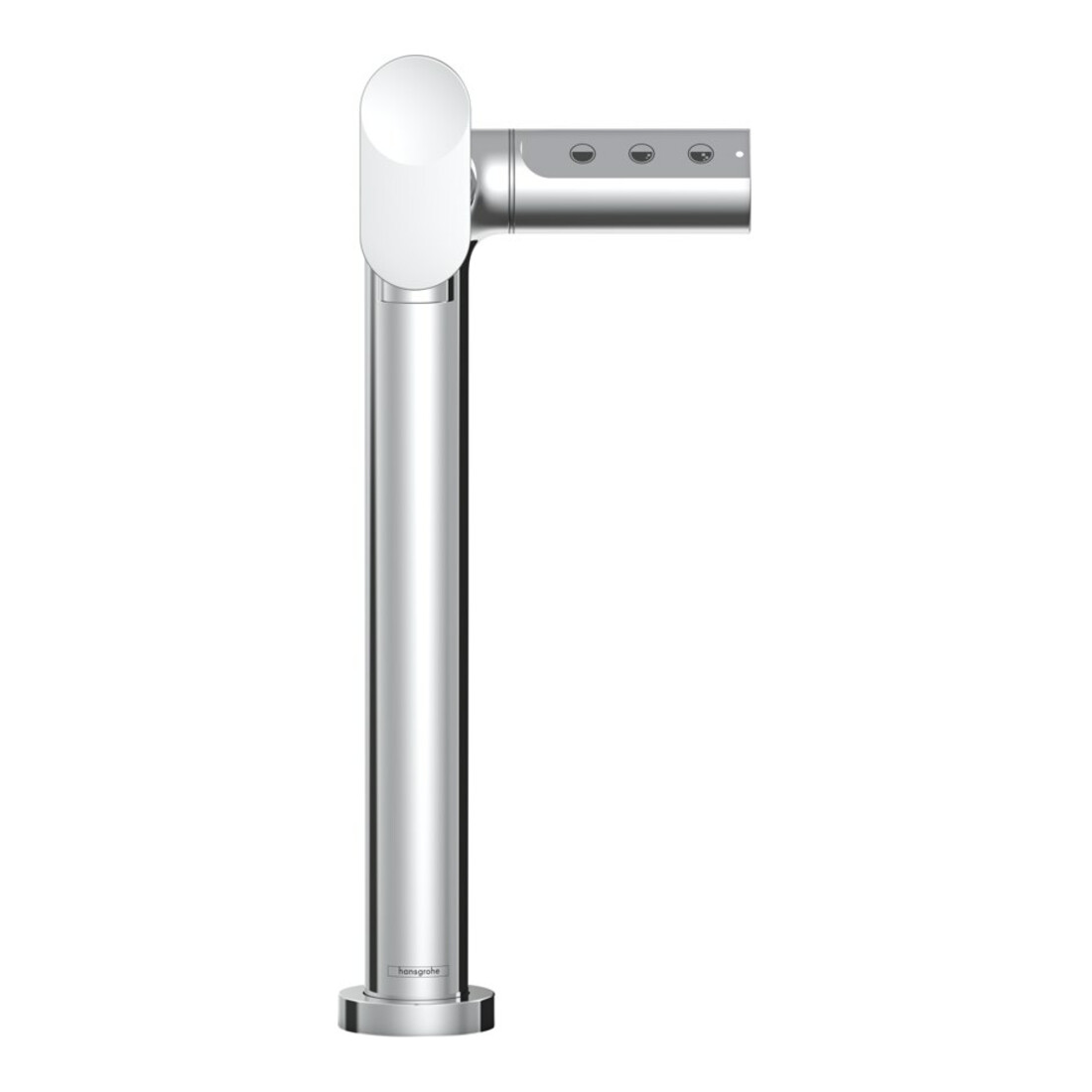 hansgrohe Mitigeur monocommande évier Aqittura M91 SodaSystem 240, 1 jet, kit de démarrage, chrome