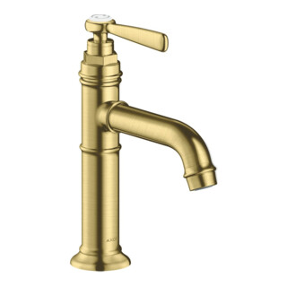 hansgrohe Mitigeur monocommande lavabo 100 Axor Montreux A 142 mm, sans garniture, brossé