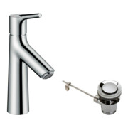 hansgrohe Mitigeur monocommande lavabo 100 Talis S avec vidage à tirette, chrome-3