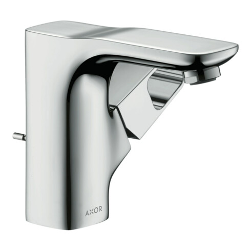 hansgrohe Mitigeur monocommande lavabo 110 Axor Urquiola A 114 mm, avec tirette, pour HWB, finition or poli
