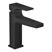 hansgrohe Mitigeur monocommande lavabo 110 Metropol avec HG, vidage poussoir, bec 135 mm, noir mat-1