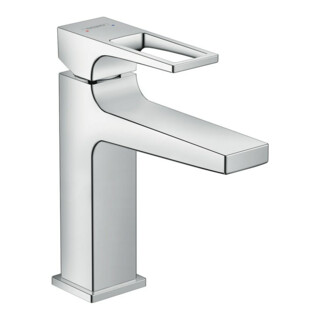 hansgrohe Mitigeur monocommande lavabo 110 Metropol avec tirette, bec 135 mm, chrome